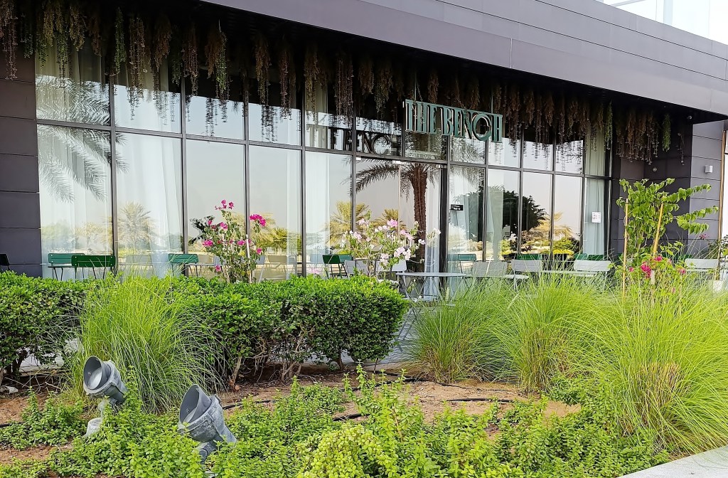 Al Raha, Abu Dhabi, The Bench cafe.